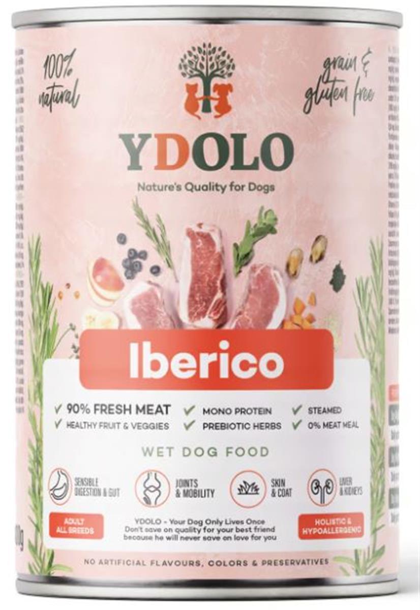 YDOLO Healthy & Pure Iberico natvoer 400gr